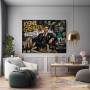 Keine Grenzen – Modernes Wandbild als Gallery Leinwand