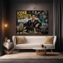 Keine Grenzen – Modernes Wandbild als Gallery Leinwand