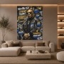 Champion Mindset Wandbild auf Gallery Leinwand