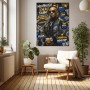 Champion Mindset Wandbild auf Gallery Leinwand