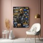 Champion Mindset Wandbild auf Gallery Leinwand