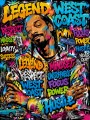 West Coast Legende – Modernes Wandbild als Gallery Leinwand
