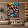 West Coast Legende – Modernes Wandbild als Gallery Leinwand