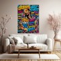 West Coast Legende – Modernes Wandbild als Gallery Leinwand
