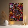 Basketball Legende 23 – Modernes Wandbild als Canvas Print