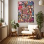 Basketball-Legende 23 – Modernes Wandbild als Gallery Print