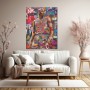Basketball-Legende 23 – Modernes Wandbild als Gallery Print