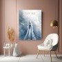 Azure French Riviera – Modernes Wandbild als Gallery Print