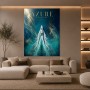 Luxuriöses Azure Yacht Wandbild auf Gallery Leinwand