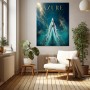 Luxuriöses Azure Yacht Wandbild auf Gallery Leinwand