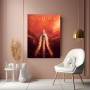 Riviera Côte d’Azur Wandbild als edler Poster Print mit Yacht