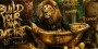 Goldener Löwe im Empire-Stil – Leinwandbild als Luxus Wandbild