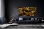 Goldener Löwe im Empire-Stil – Leinwandbild als Luxus Wandbild