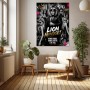 Lion Mindset – Modernes Wandbild als Leinwandbild mit urbanem Luxus-Flair