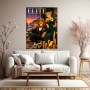 Elite Löwen-Motiv als Modernes Wandbild und Kunstdruck