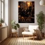 Elite am Hafen – Luxus Wandbild als Leinwandbild