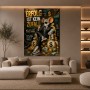 Erfolg ist kein Zufall – Modernes Wandbild als Canvas Print