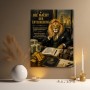 Die Macht der Entscheidung – Designer Wandbild als Leinwandbild