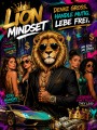 Lion Mindset Wandbild – Pop Art Leinwandbild mit Luxus-Vibe