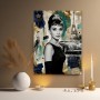 Pariser Eleganz – Wandbild als Fine Art Print mit Vintage Glamour