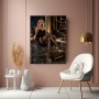 Elegante Nachtlounge – Luxus Wandbild als Acrylglasbild