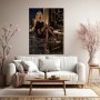 Elegante Nachtlounge – Luxus Wandbild als Acrylglasbild