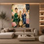 Elegance is Power – Glamour Kunstwerk als Leinwandbild