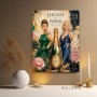Elegance is Power – Glamour Kunstwerk als Leinwandbild
