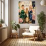 Elegance is Power – Glamour Kunstwerk als Leinwandbild