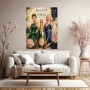 Elegance is Power – Glamour Kunstwerk als Leinwandbild