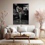 Rote Eleganz im Penthouse – Luxus Wandbild als Acrylglasbild