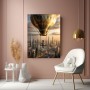 Himmelsreise über der Skyline – Leinwandbild & Modernes Wandbild