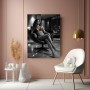 Eleganz in Rot – Acrylglasbild als Luxus Wandbild
