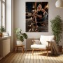 Elegante Nachtlounge – Luxus Wandbild als Fine Art Print