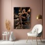 Elegante Nachtlounge – Luxus Wandbild als Fine Art Print
