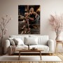 Elegante Nachtlounge – Luxus Wandbild als Fine Art Print