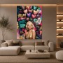 Marilyn Monroe Golden Dream Pop Art Wandbild Leinwand