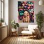Marilyn Monroe Golden Dream Pop Art Wandbild Leinwand