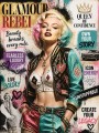 Glamour Marilyn Monroe Rebel Wandbild als Fine Art Print