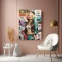 Glamour Marilyn Monroe Rebel Wandbild als Fine Art Print