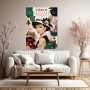 Eternal Elegance Paris Porträt Audrey Hepburn – Leinwandbild Poster im Fashion-Chic