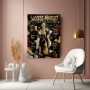 Success Mindset Luxus Wandbild oder Poster in Schwarz Gold