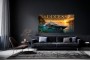 Success Has No Horizon – Luxus Yacht Wandbild oder Leinwand