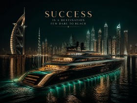 Dubai Success Skyline – Luxus Wandbild oder Fine Art Print