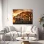Build a Legacy – Luxus Wandbild oder Leinwand mit Privatjet und moderner Architektur