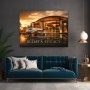 Build a Legacy – Luxus Wandbild oder Leinwand mit Privatjet und moderner Architektur