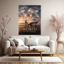 Global Jet Luxus Wandbild oder Fine Art Print