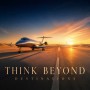 Think Beyond Destinations – Luxus Wandbild oder Fine Art Print mit Privatjet
