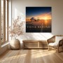 Think Beyond Destinations – Luxus Wandbild oder Fine Art Print mit Privatjet
