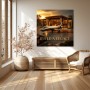 Build a Legacy – Luxus Wandbild oder Fine Art Print mit Privatjet und Designervilla